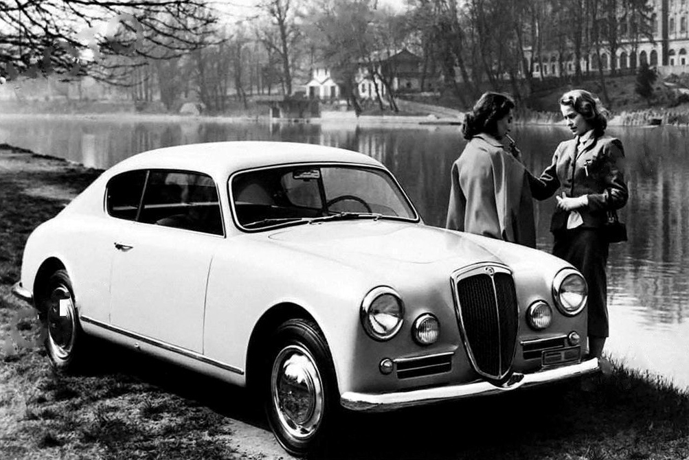 1953 Lancia Aurelia GT Press Launch Photo 2